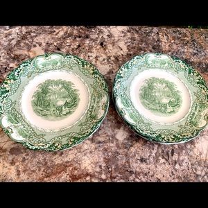 J&G Meakin Henley England salad plates x6